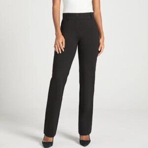 Betabrand Classic Dress Pant Yoga Pant Straight Size Small